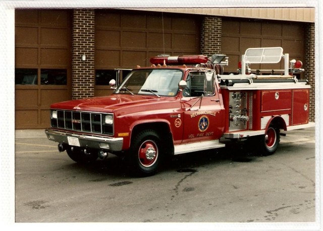 1981 GMC/E-ONE with a 250 GPM pump Originally Engine 24, then it was changed to Engine 25.